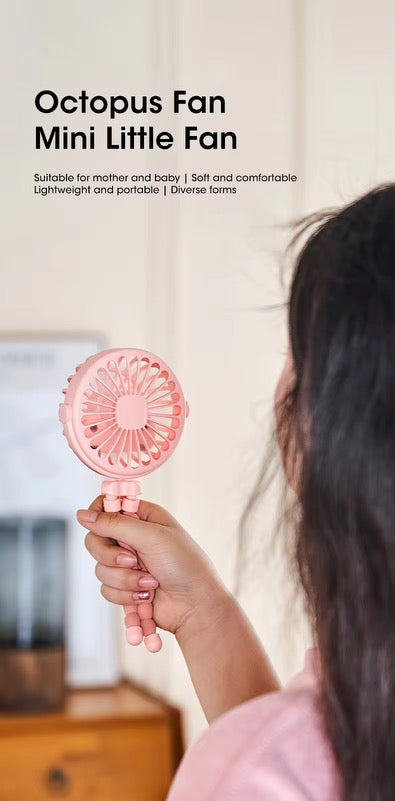 Rechargeable Octopus Pram Fan