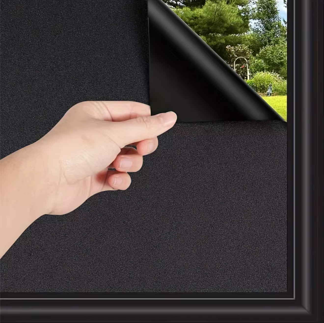Static Blackout Window Film