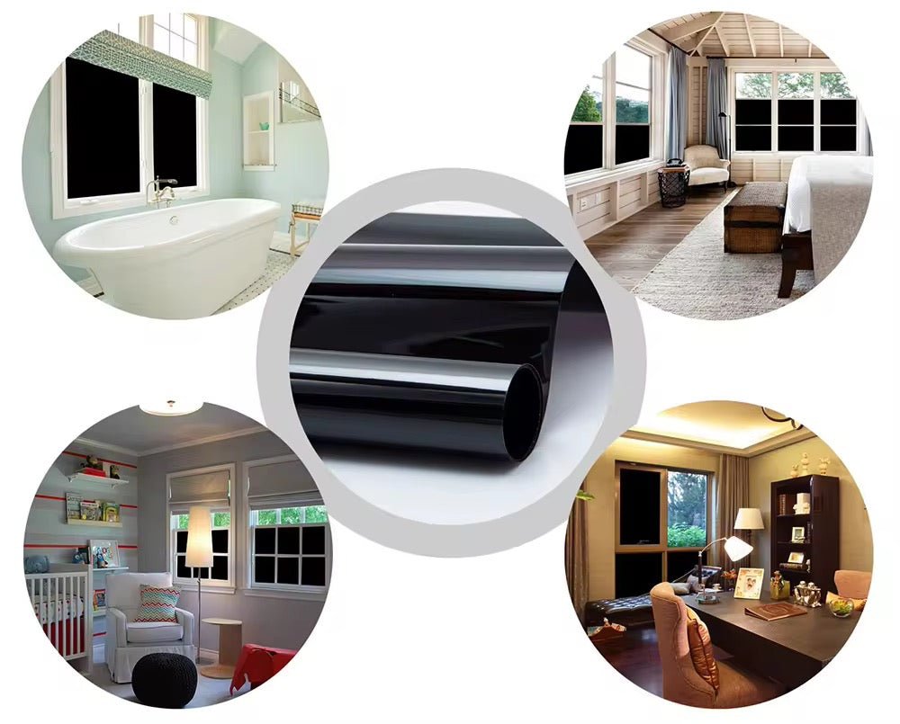 Static Blackout Window Film