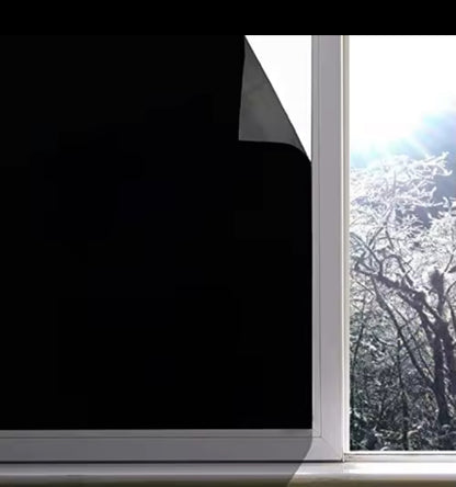 Static Blackout Window Film