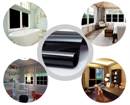 Static Blackout Window Film